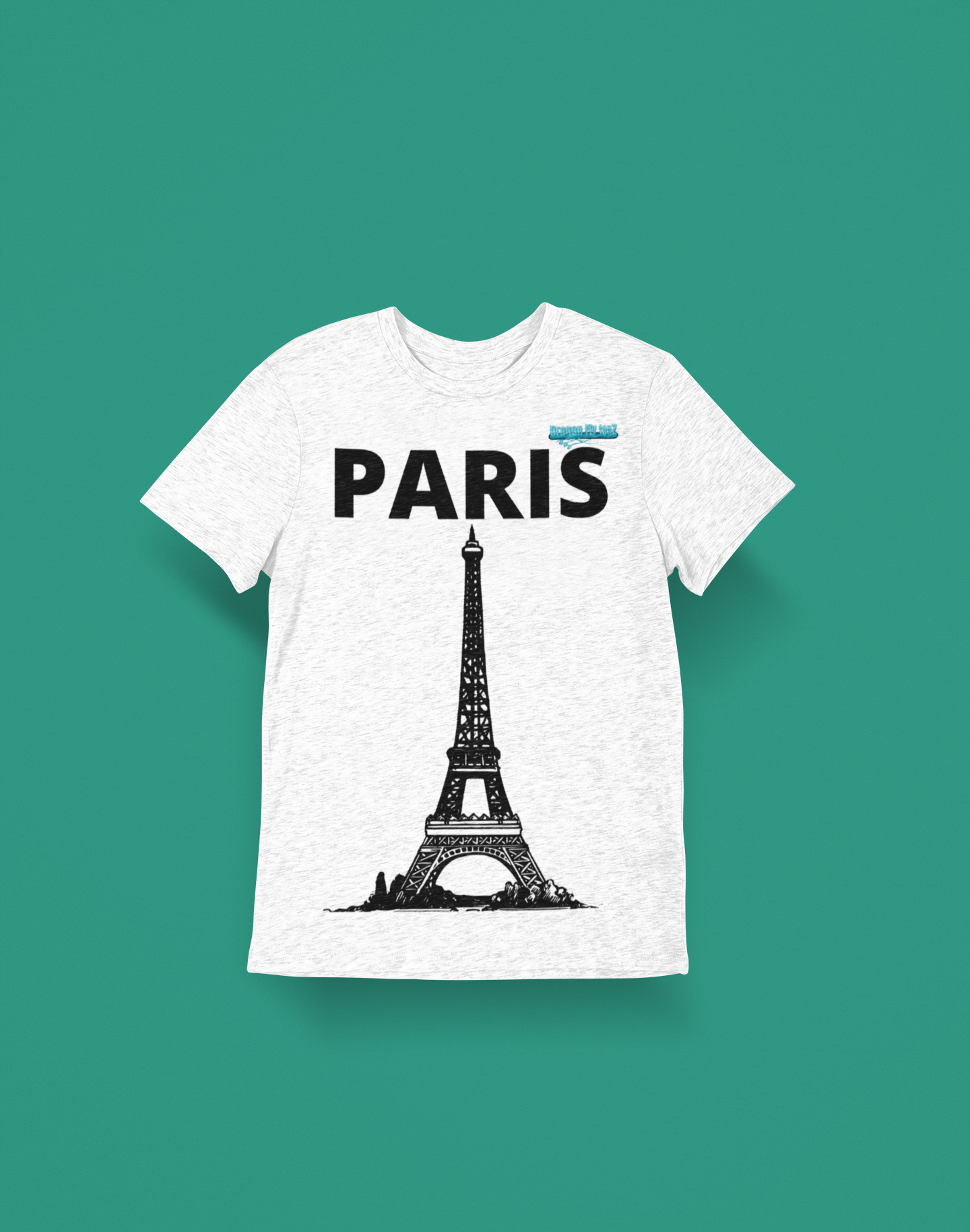 ALL AROUND THE WORLD-Paris Tower-T-SHIRT